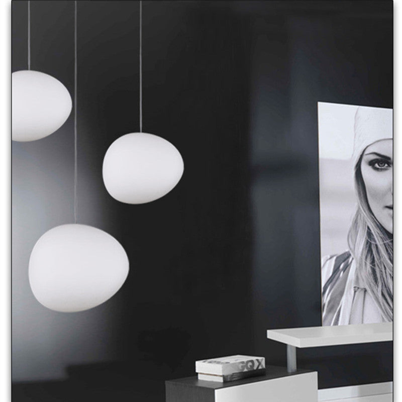 Foscarini Gregg Mordern Pendant Lights Irregular Sphere Shaped Frosted Lampshade