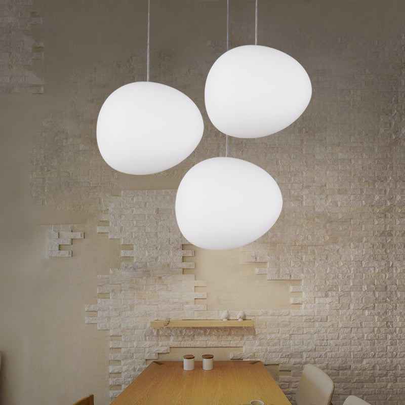 Foscarini Gregg Pendant Lights Irregular Sphere Shaped Frosted Lampshade